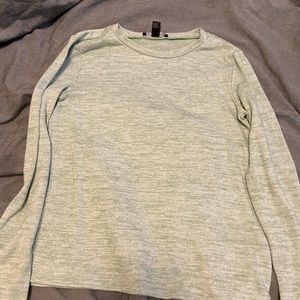 Forever 21 green tight long sleeve
